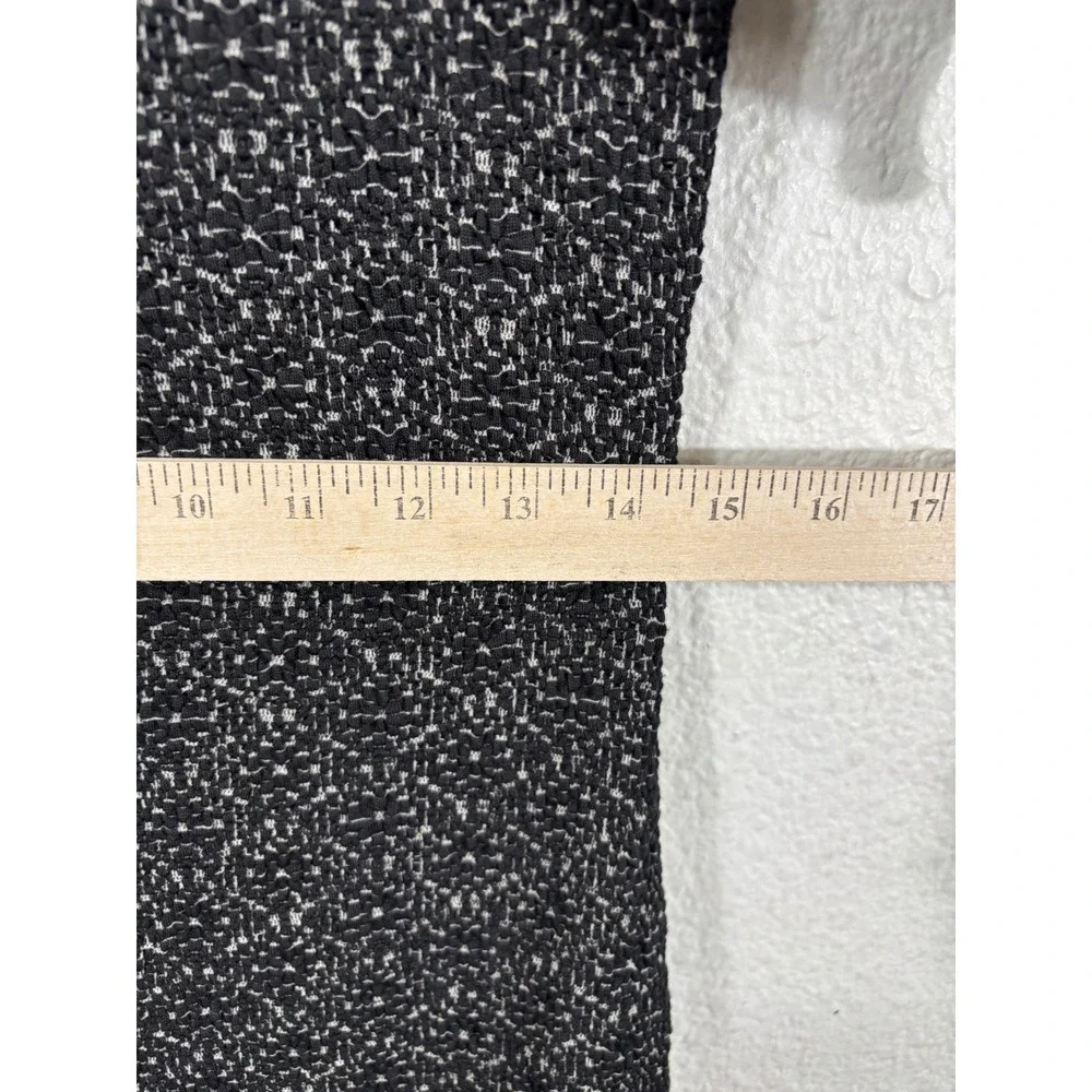 Free‎ People Bodycon Dress Womens Large Black Textured Low Back Knit